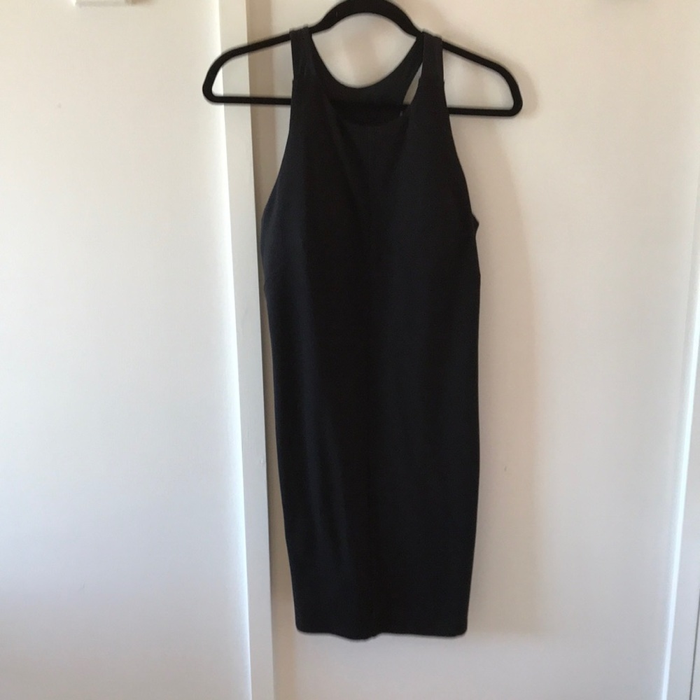 Athleta sporty black summer dress